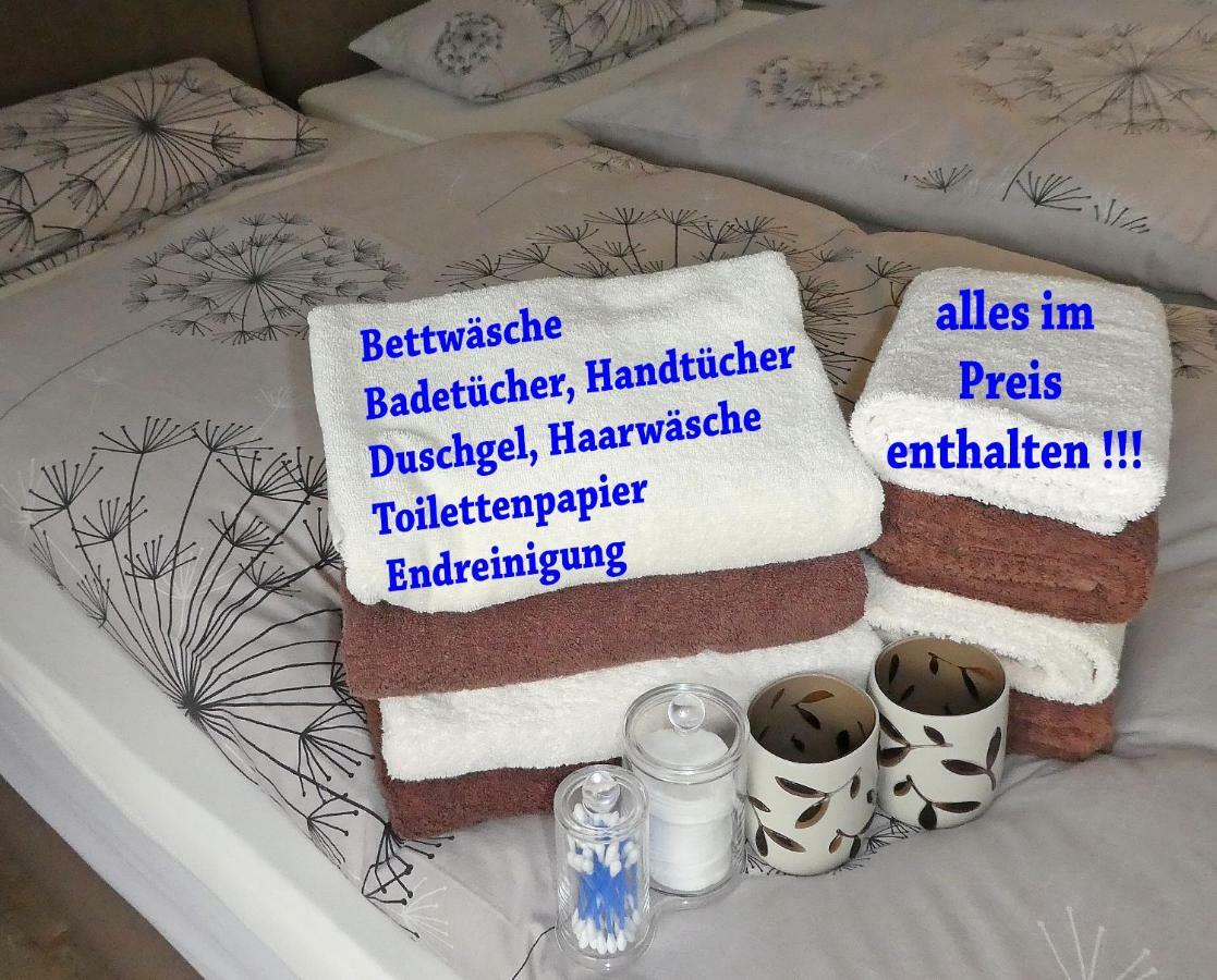 Peedy'S Luxurioese 60M² Wohnung Mit Balkonterrasse Stade Luaran gambar
